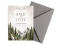 Mountains & Waterfall Invitation Template | Editable in Canva | 5" x 7" Digital Download