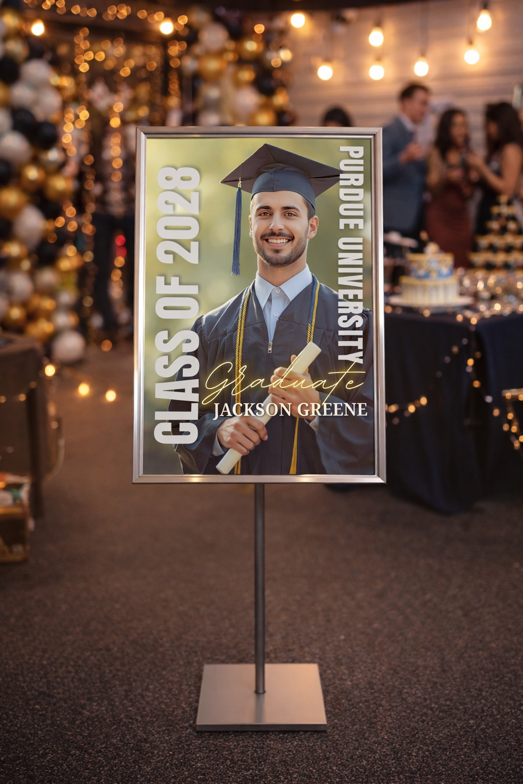 Class of 2026 Graduation Poster Sign | Instant Download