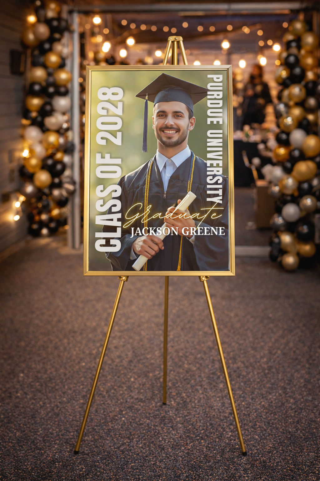 Class of 2026 Graduation Poster Sign | Instant Download