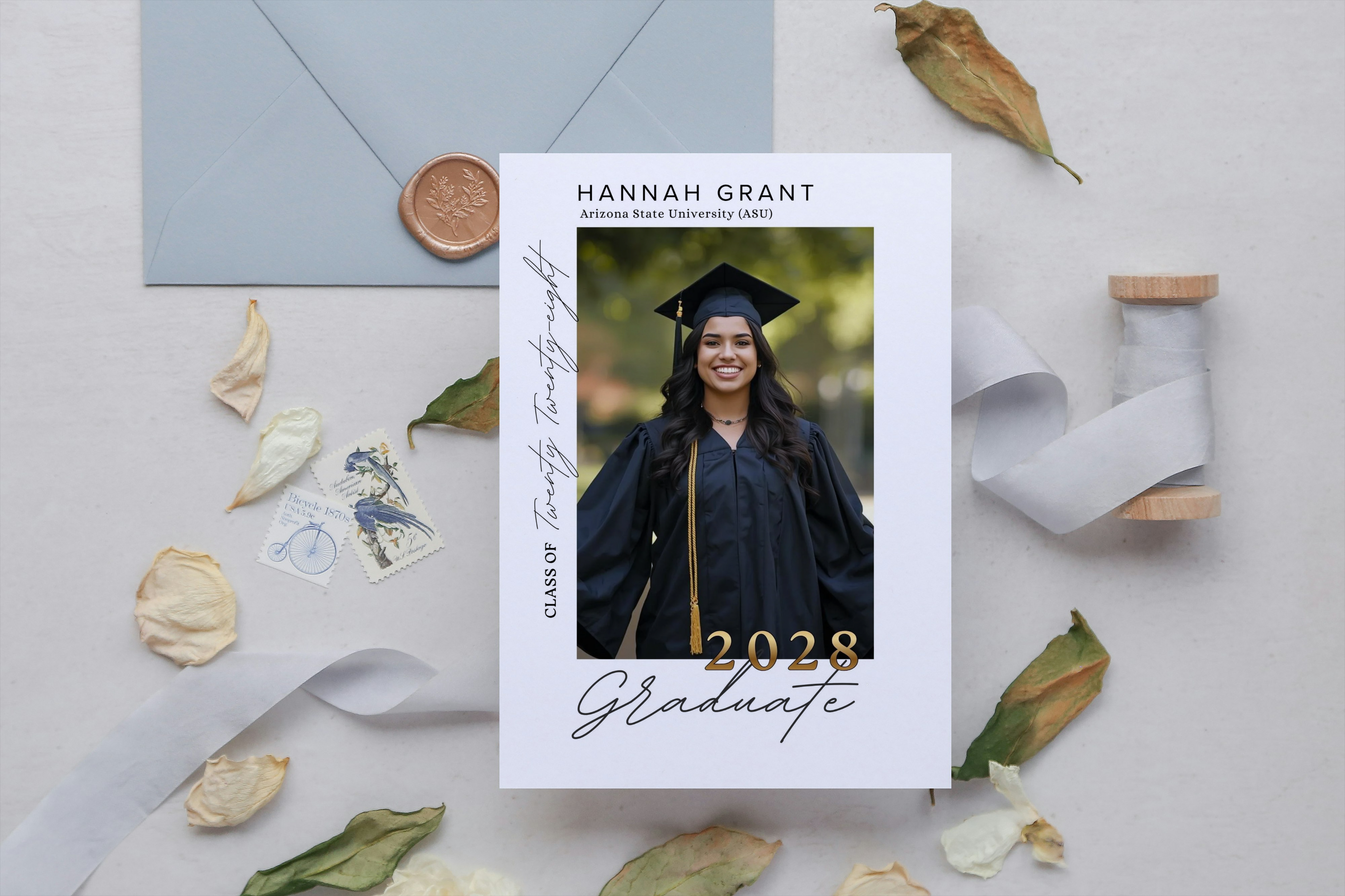 Photo Graduation Invitation | Instant Download