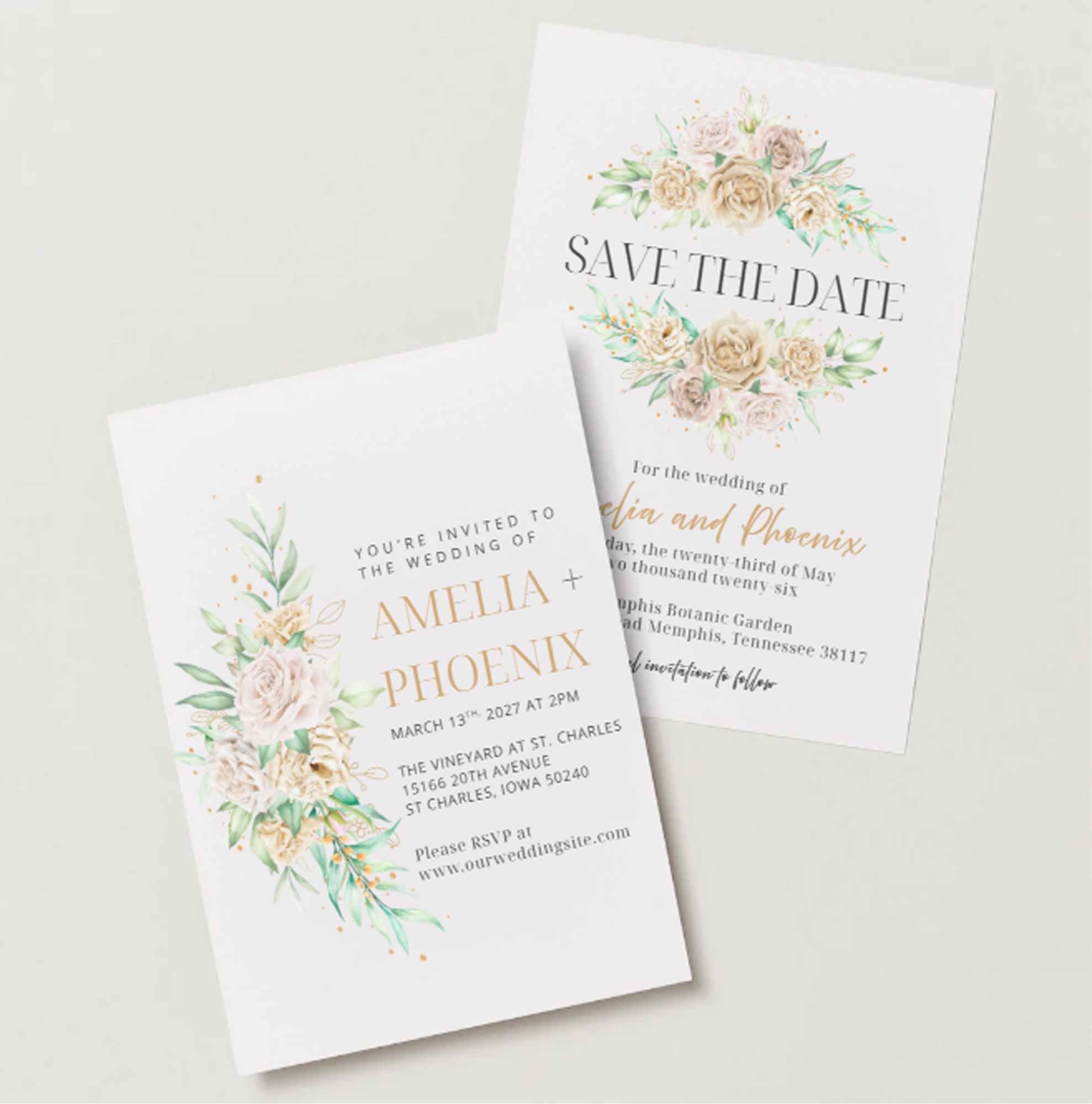 Editable Invitation | Personalize Wedding Invitations | RSVP | Editable Template| Instant Download