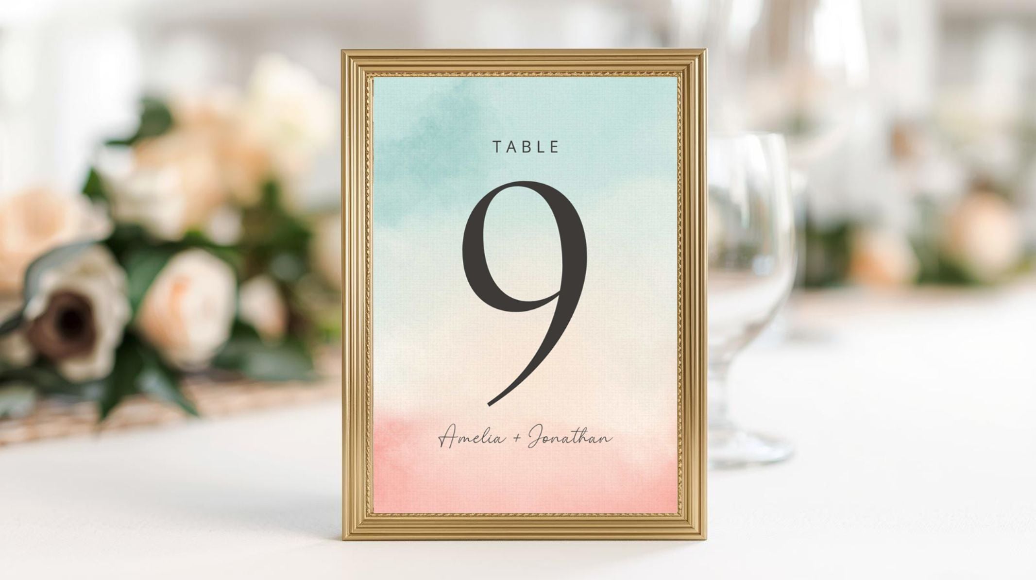 Rainbow Table Number | Instant Download