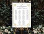 Editable Wedding Seating Chart | Instant Download