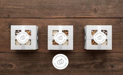 Thank You Label Template | Personalized Stickers | Editable Favor Labels
