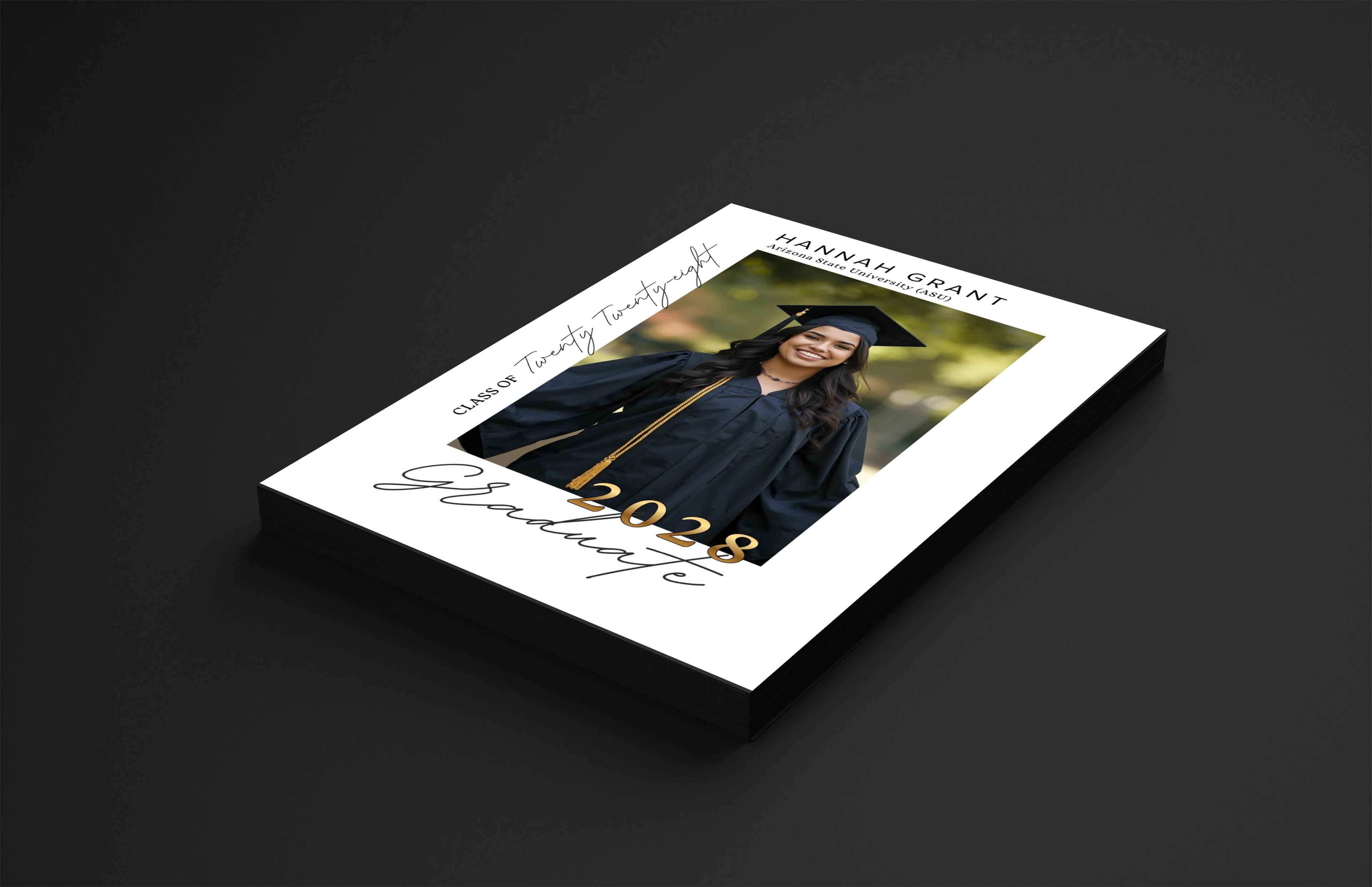 Photo Graduation Invitation | Instant Download