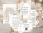 Editable Wedding Invitation | BOHO | Evite | Digital Download