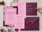 Editable Wedding Invitation Template | Floral Invite | Evite | Instant Download