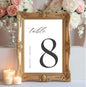 Editable Table Number | Wedding Sign Template | Instant Download