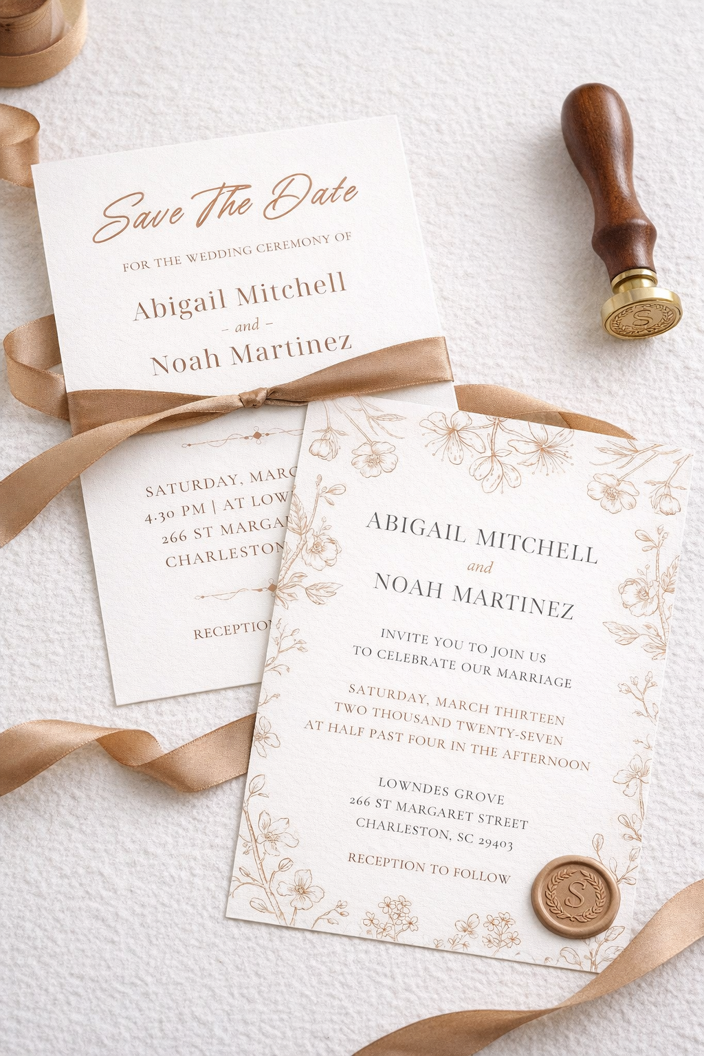 Editable Pastel Floral Invite | Digital Downloads