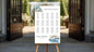 Seashell Wedding Seating Chart | Instant Download
